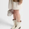 Läderstövlar med vintage-effekt Läderstövlar med vintage-effekt