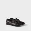 Loafers i borstat läder Loafers i borstat läder