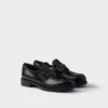 Loafers i borstat läder Loafers i borstat läder