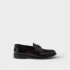 Loafers i borstat läder Loafers i borstat läder