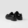 Loafers i chokladbrunt borstat läder Loafers i chokladbrunt borstat läder