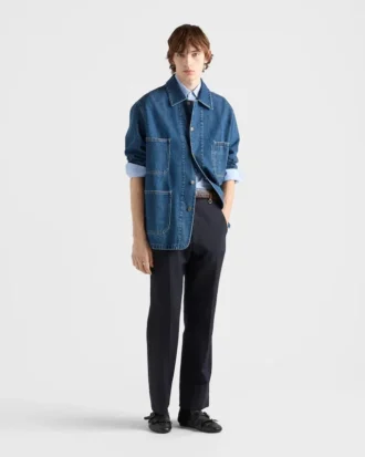 Lätt denimblouson