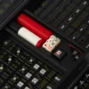 Mahjongspel i Saffiano-läder Mahjongspel i Saffiano-läder
