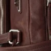 Medium läderväska med handtag Medium läderväska med handtag