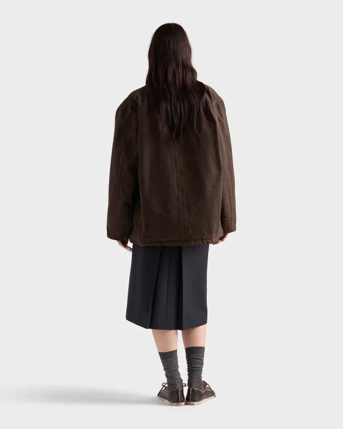 Midi-kjol i kid mohair Midi-kjol i kid mohair