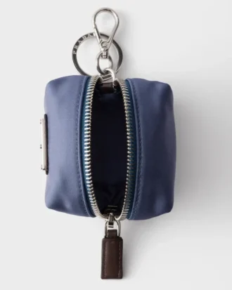 Mini-påse i Re-Nylon och läder