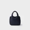 Mini-vadderad Re-Nylon-väska med rosett Mini-vadderad Re-Nylon-väska med rosett