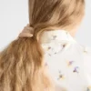 Miniklänning i poplin med blommönster Miniklänning i poplin med blommönster
