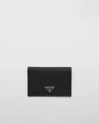 Passfodral i Re-Nylon och Saffiano-läder