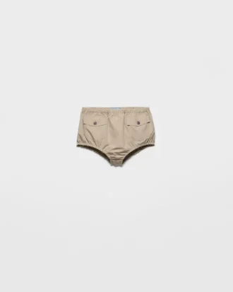 Poplin-shorts