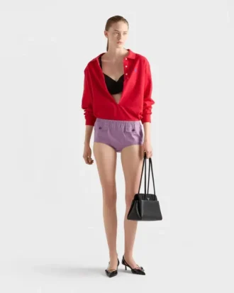 Poplin-shorts