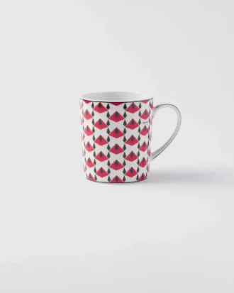 Porslinmugg – Vienna Red