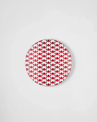 Porslinsunderlägg – Vienna Red