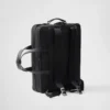 Portfölj i Re-Nylon och Saffiano-läder Portfölj i Re-Nylon och Saffiano-läder