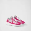 Prada America’s Cup Biker-sneakers i tyg Prada America’s Cup Biker-sneakers i tyg