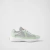 Prada America’s Cup Biker-sneakers i tyg Prada America’s Cup Biker-sneakers i tyg