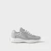 Prada America’s Cup Biker-sneakers i tyg Prada America’s Cup Biker-sneakers i tyg