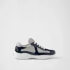 Prada America’s Cup Biker-sneakers i tyg Prada America’s Cup Biker-sneakers i tyg