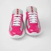 Prada America’s Cup Biker-sneakers i tyg Prada America’s Cup Biker-sneakers i tyg