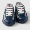 Prada America’s Cup-sneakers i mjukt gummi och cykelväv Prada America’s Cup-sneakers i mjukt gummi och cykelväv