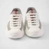 Prada America’s Cup-sneakers i mjukt gummi och cykelväv Prada America’s Cup-sneakers i mjukt gummi och cykelväv
