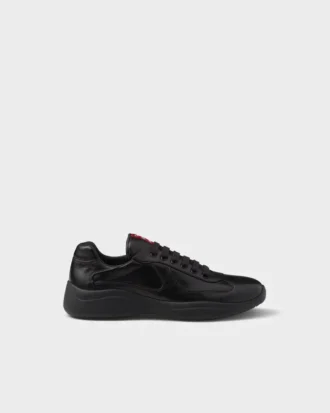 Prada America’s Cup sneakers i nappaläder