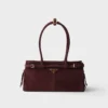 Prada Bonnie Medium handväska i mocka Prada Bonnie Medium handväska i mocka
