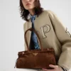 Prada Bonnie Medium handväska i mocka Prada Bonnie Medium handväska i mocka