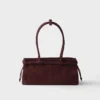 Prada Bonnie Medium handväska i mocka Prada Bonnie Medium handväska i mocka