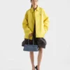Prada Bonnie Medium handväska i nubuckläder