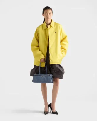 Prada Bonnie Medium handväska i nubuckläder Prada Bonnie Medium handväska i nubuckläder