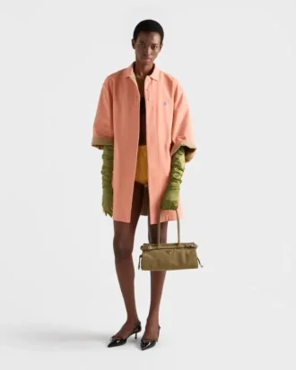 Prada Bonnie Medium handväska i nubuckläder Prada Bonnie Medium handväska i nubuckläder
