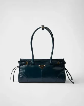 Prada Bonnie Medium läderhandväska