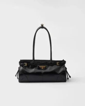 Prada Bonnie Medium läderhandväska