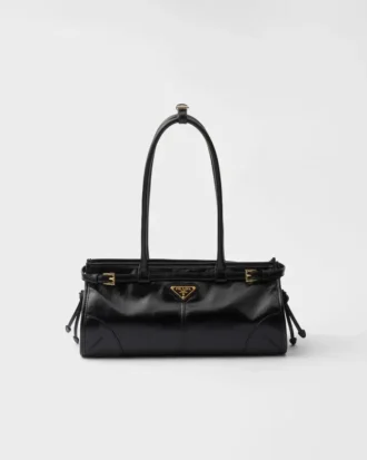Prada Bonnie Medium läderhandväska