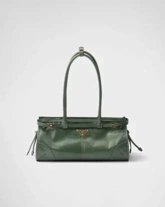 Prada Bonnie Medium läderhandväska