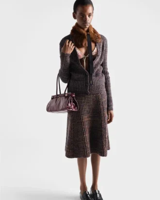 Prada Bonnie Medium läderhandväska Prada Bonnie Medium läderhandväska