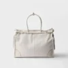 Prada Bonnie tote-väska i denim och läder