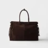 Prada Bonnie Tote-väska i mocka Prada Bonnie Tote-väska i mocka