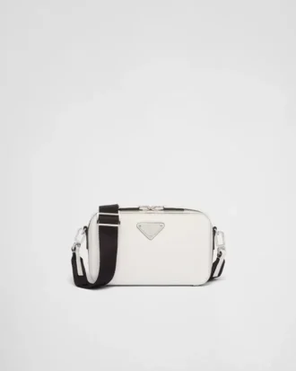 Prada Brique-väska i Saffiano-läder