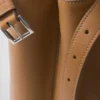 Prada Buckle läderhandväska med dubbelt bälte Prada Buckle läderhandväska med dubbelt bälte