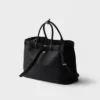 Prada Buckle läderväska med bälte Prada Buckle läderväska med bälte