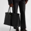 Prada Buckle läderväska med bälte Prada Buckle läderväska med bälte