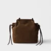Prada Carry Medium Suede Tote Bag Prada Carry Medium Suede Tote Bag