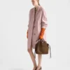 Prada Carry Medium Suede Tote Bag Prada Carry Medium Suede Tote Bag