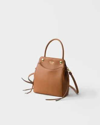 Prada Carry Mini läderhandväska