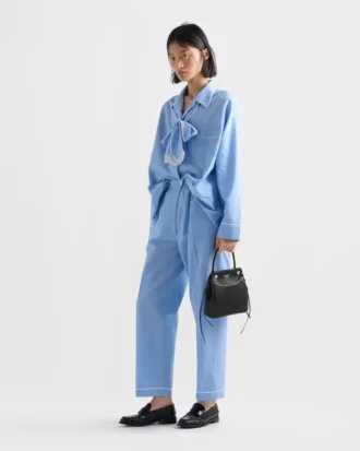 Prada Carry Mini läderhandväska