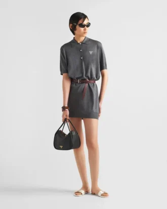 Prada Darling läderhandväska