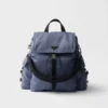 Prada Explore ryggsäck i Re-Nylon och läder