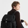 Prada Explore ryggsäck i Re-Nylon och läder